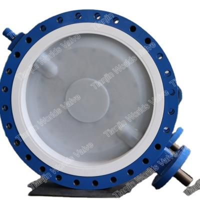 China Wholesale General Tianjin Factory 304 Stainless Steel Split Butterfly Valve for sale