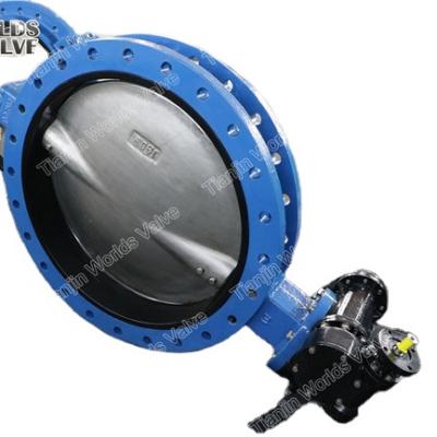 China dn90 pn16 pn10 general pneumatic electric butterfly valve for sale