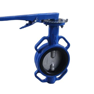 China General Tianjin factory direct albronze body and wafer type butterfly valve factory for sale