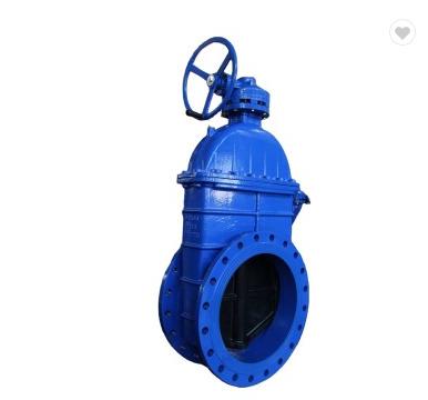 China General chinese manufacturer DN800 hand wheel operated double flanged flexible gate valve pn16 wedge for sale