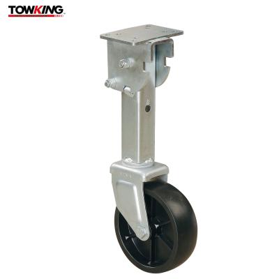 China Certificación del viento lateral 300Lb Marine Swivel Trailer Jack ISO9001 en venta