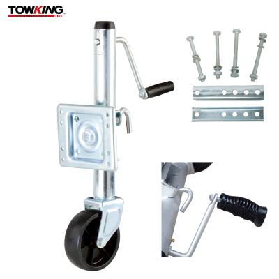 China Side Wind Bolt Thru Marine Swivel Trailer Jack 1000 Lb Boat Trailer Jack for sale