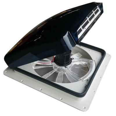 China 14 Inch 12V Rain Shield Power Lift Trailer Vent Fan 20W Remote Control for sale