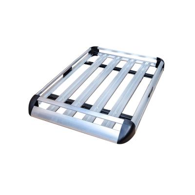 China Aerodynamic Aluminum Roof Rack Cargo Basket 200KGS Load 127x 90CM for sale