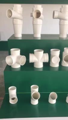 China PVC-Abwasserkanal-Fittings-schiefes Dreiwegeabflussrohr-T-Stück Dn160mm der hohen Qualität zu verkaufen