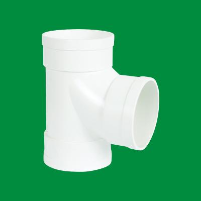 China Professional PVC Drainage Pipe Fittings Three Way Drainage Pipe Fittings for sale