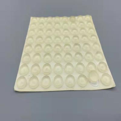 China New Product Furniture Legs Thickening and Self Adhesive Silicone Feet Protector Bumper Pads for sale