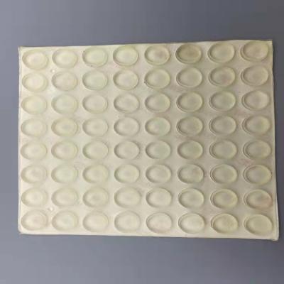 China Factory Wholesale Self-stick Thickening and Self Adhesive Furniture Around Anti Scratch Furniture Silicone Pad for sale