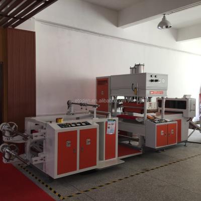 China machinery & Material cresing and hydraulic die cutting machine, CLEAR BOXES DIE CUT MACHINE for sale