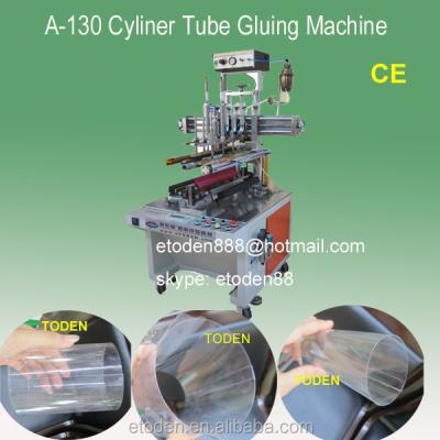 China Gluing Cylinder Machine Plastic Candy Cylinder Gluing Machine for sale