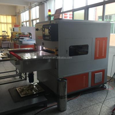 China machinery & Hardware Die Cut Plastic Boxes Machine , PET Die Cut Boxes Soft Line Machine for sale