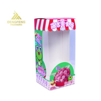 China Disposable Vitamin fudge window color box/craft box for sale