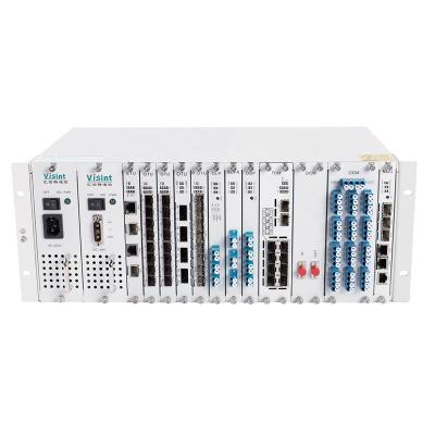 China DWDM Managed 4U Rack 19in 1+1 Redundant Dual Power AC/DC Multimode 850nm/310nm 4 8 16 40 48 80 90 Channels with 3R Function for sale