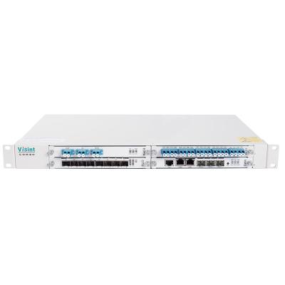 China DWDM Managed 1U Rack 19inch 1+1 Redundant Dual Power AC/DC Single Mode 1310nm/1550nm 4 8 16 Channels with 3R Function for sale