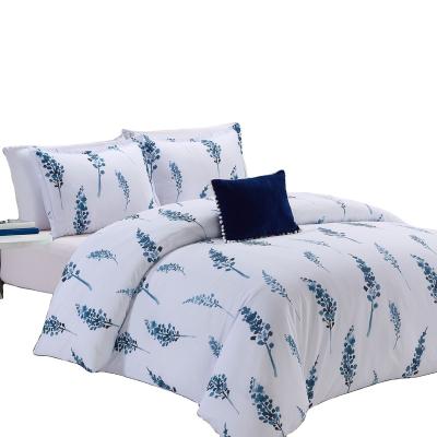 China Nondisposable High Quality Queen Size Soft Touch Normal Printed Comforter Sets Bedding 100% Cotton Comforter Set for sale