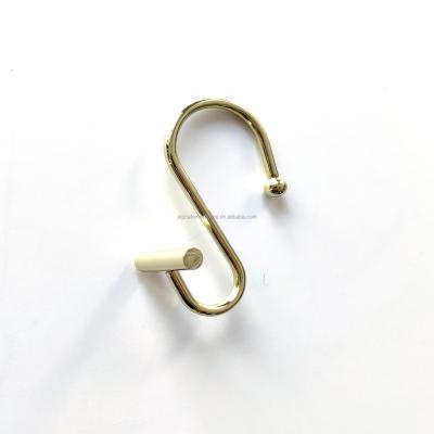 China Contemporary Metal Hook Ring Clip Shower Rod Hooks Curtain Hooks Hanging Accessories For Curtains for sale