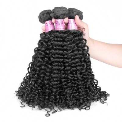 China Wholesale Remy Malaysian Curly Hair Weave Yvonne Malaysian Curly Hand - Weaved Hair Bundles Extension For Black Women for sale