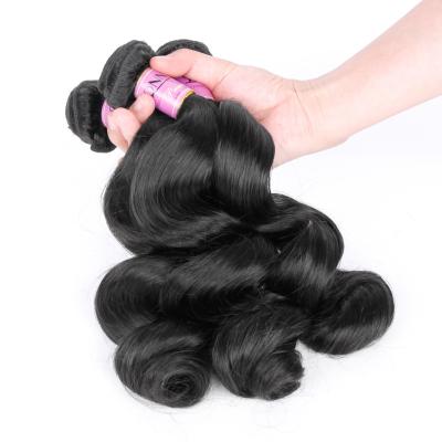 China Wholesale Yvonne Loose Wave Brazilian Hair Weave Cuticle Aligned Hair Bundles For Black Woman Virgin Hair for sale