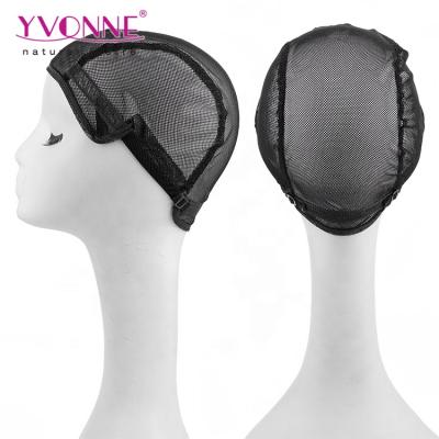 China Swiss Yvonne Breathable Net Weft Lace Wig Caps For Making Wigs for sale