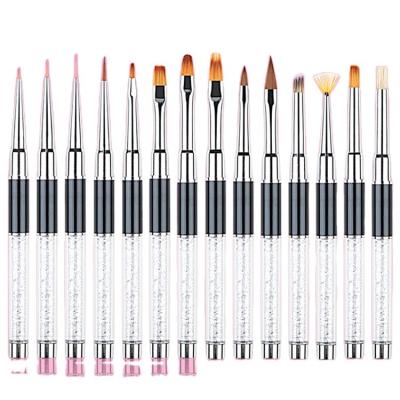 China Nail Art Design Pen Painting Tools by Wellflyer NABR-073 from CLOU with Nail Extension Gel Brush, Nail Art Liner Brush for Home Salon for sale