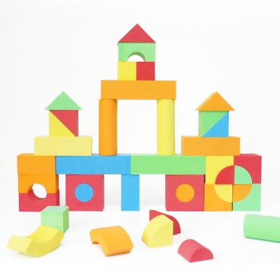 China Wholesale Creative Building Toy Eva Foam Building Blocks Set For Kids Toys for sale