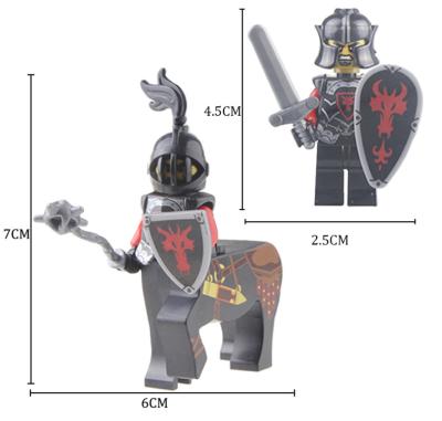 China DIY TOY Centaur Knight Mini Figures Building Bricks With Accessories Party Gift For Kids Mini Figure for sale