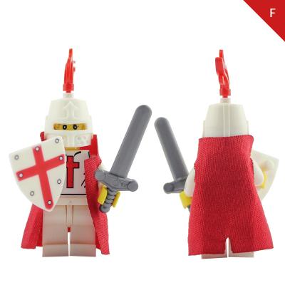 China DIY TOY Red Cross Knights Mini Figures Building Blocks Toys For Children Educational Toy for sale