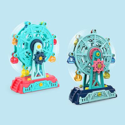 China Educational Construction Toy DIY Screw Building Blocks For Kid Ferris Wheel Model for sale