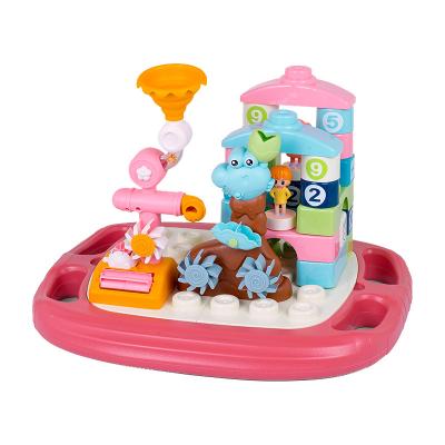 China Wholesale DIY TOY Kids Bath Toys Stacking Bricks Gift Set Bathtub Toy with Pipes for sale