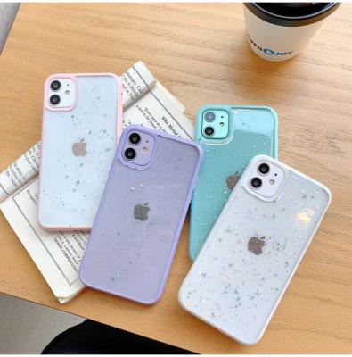 China Clear Shockproof Soft Shockproof Bag Holder Card Back Cover TPU Phone Case For iPhone 13 12 11 pro max XR x XS for sale