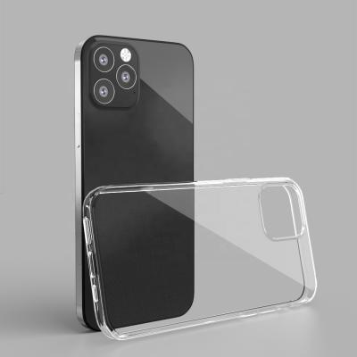 China Unique Transparent Soft Phone 12 Pro Max Clear TPU Back Cover Mobile Phone Shell For i Case for sale