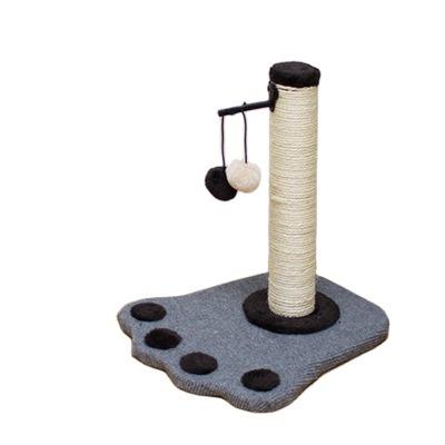 China Stored Climbing Shelf Cat Scratching Toys Wear Resistant Cat Tree Tower Sisal Cat Small Scratch Board Post for sale