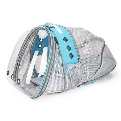 China Best Quality Bubble Cat Carrier Backpack With Vent Viable Expandable Space Fan Capsule Transparent Foldable Extended Backpack for sale