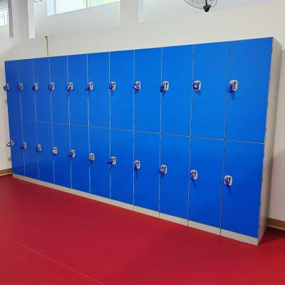 China Hot Sale Gym Locker Plastic Waterproof ABS Swimming Pool Changing Room Plastic Lockers for sale