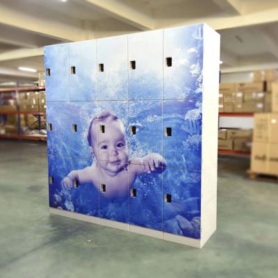 China Gym Factory Supply Swimming Pool Furniture Waterproof ABS Plastic Locker For School Pool Locker For Students for sale