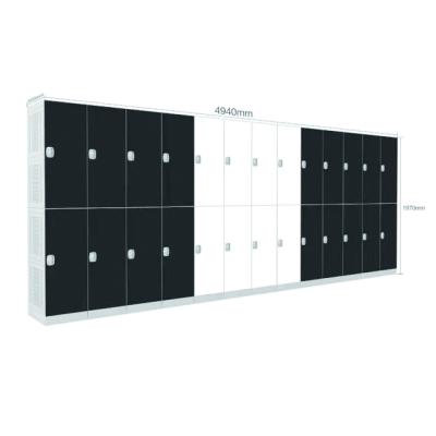 China Wholesale Spa Center Leisure Mordern Factory Plastic Entertainment Storage Lockers With Electronic Lock for sale