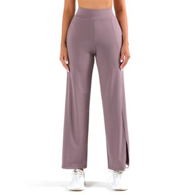 China New Style QUICK DRY Knitted Full Length Women Streetwear Casual Pants Trousers for sale