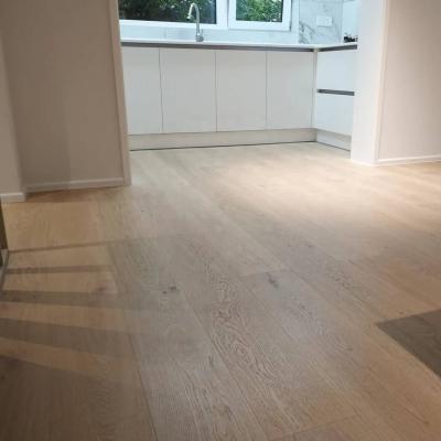 China Minimalist European Oak Engineered Wood Flooring for sale