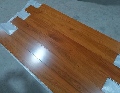 China Modern teak color stained engineered wood flooring for sale