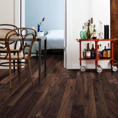 China Interior American Walnut Top Class Engineered Wood Flooring At Competitive Price for sale