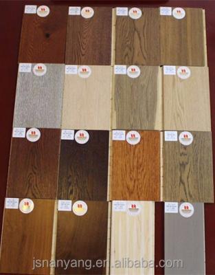 China Interior Decoration Style Picks 3 Layer Wide Plank Good Quality Oak Engineered Flooring for sale