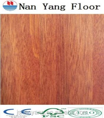 China 3-layer 3-band red meranti engineered wood flooring NY20140906-1 for sale