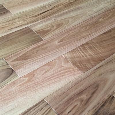 China Modern Multilayer Natural Color Asia Teak Engineered Wood Flooring for sale