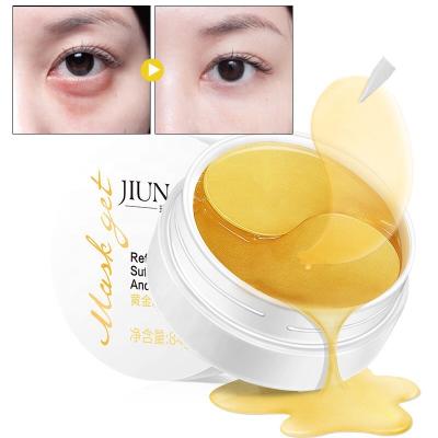 China Hot Private Label Anti-Puffiness Under Eye Care Regenerating Hydrated Eye Bag Firming Collagen Anti Aging Calming Eye Mask for sale