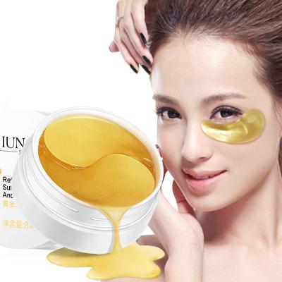 China Hot Private Label Anti-Puffiness Under Eye Care Regenerating Hydrated Eye Bag Firming Collagen Anti Aging Calming Eye Mask for sale