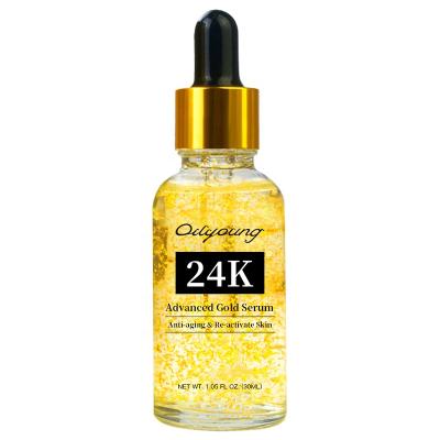 China Peel Revitalizer Moisturizing Fade Line Face Serum Private Label 24k Gold Serum Anti Aging Firming Care for sale