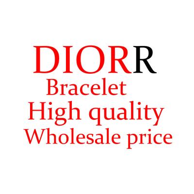 China High Quality CD Letter Vintage Personality Zircon Ladies Bracelet Shiny Wholesale for sale