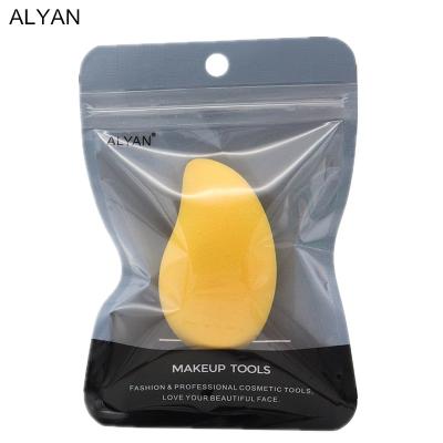 China Foreign Trade Soft Slander-proof Border of Series Hydrophilic Cosmetic Egg Mango Fruit Non-Latex Makeup Sponge Beauty Blender Makeup Tools for sale