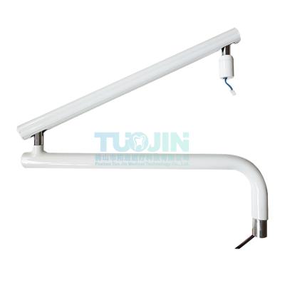 China Metal Monitor Dental Stand Dental Chair Mounted Ceiling Lamp Arm Foshan Chair Dental Accessories for sale