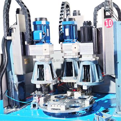 China Advertising Company Multi-axis 8 Holes Drilling Machine Automatic Tapping Chamfering Machine for sale